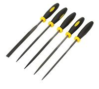 KIMISS Set di Mini Lime Piatte Assortite per Microsmerigliatura Comoda Mini Lima Piatta Assortita - Set di Lime Raspe di Precisione per Legno e Metallo (3 * 140 mm)