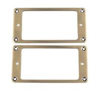 KIMISS Set di Montaggio Pickup per Chitarra Elettrica da 2 Pezzi - Telaio Pickup Compatibile con la Maggior Parte delle Chitarre, Struttura in Lega di Zinco per una Migliore qualità del Suono (Bronzo)