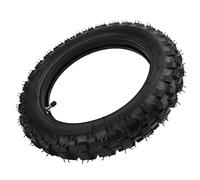 KIMISS Set di ricambio per pneumatici All-terrain e camera d'aria 2,50 x 10 pollici per CRF50 e altre biciclette fuoristrada - Durevole, ammortizzante e acqua