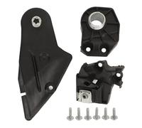 KIMISS Set di Riparazione Staffa Faro, Kit di Riparazione Supporto Supporto Faro Kit di Riparazione Alloggiamento Faro ABS per Berlina C-Klasse (W204) 2007-2014 (A Sinistra: