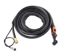 KIMISS Set di Saldatura TIG Testa Flessibile per Saldatura Ad M16x1,5 per Cavo da 4 M - Design Durevole Ed Ergonomico (Interruttore e valvola flessibile della testa)