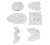KIMISS Set di Stampi in Silicone per Angeli - Stampi per Flessibili da 6 Pezzi per Dolci e Lavori Fai da Te, Ideali per Cioccolatini e Saponi