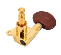 KIMISS Set Gruppi Meccanici Bloccanti per Chitarra, Accordatori, per (GOLD)
