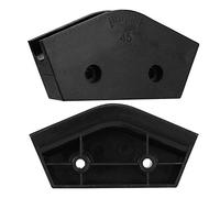 KIMISS Set Piegatubi per Tubi Rigidi in Acrilico - 3 Pezzi 14mm OD 45/90/180 Gradi Kit Stampi per Piegare Tubi - Set di Strumenti per Piegare Tubi Durevoli in Plastica ABS per
