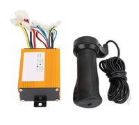 KIMISS Set Regolatore di velocità Motore Spazzolato e Impugnatura Acceleratore 24V 350W per Tricicli e Scooter Elettrici