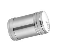 KIMISS Shaker per Spezie Multifunzionale in Acciaio Inossidabile per la Domestica e i Viaggi - Barattolo per Condimenti Durevole con Chiusura Ermetica