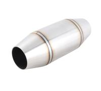 KIMISS Silenziatore marmitta universale, di scarico completo per moto 35mm