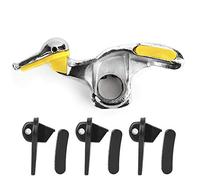 KIMISS Smontagomme per auto in acciaio inossidabile, smontagomme montaggio testa smontaggio accessori testa anatra con cuscinetti protettivi(30mm)