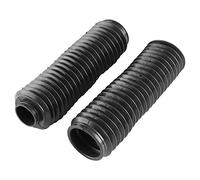 KIMISS Soffietti Mm + Forcella 1 Paio Copri Anteriore per Stivali 9 Pollici Ammortizzatore Stivale Custodia in Gomma Copertura Antiurto Cqr ATV Dirt Bike Colore Nero AUT