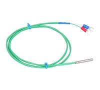 KIMISS Sonda di Termocoppia di Tipo K - di Misurazione della Temperatura Siliconica per Applicazioni Industriali, 0-200 ℃ Intervallo di Misurazione, Sonda in Acciaio Inossidabile 4x30 Mm, (#3)