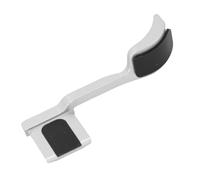 KIMISS Sostituzione Dell'impugnatura per Pollice in Metallo Q3 Telecamera Hot Thumb Up Resta Supporto Handgrip Ergonomico Coperchio Spugna in Lega di Alluminio Durevole (SILVER)