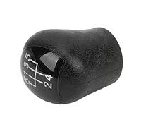 KIMISS Sostituzione Pomello Auto per 2006-2008, Testa Leva Leva ABS Resistente Alla Corrosione a 5 Marce per 2006-2008, Design Elegante Guida Confortevole (BLACK)