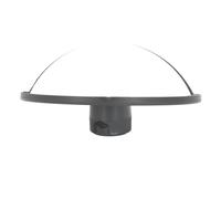 KIMISS Specchietto Retrovisore Convesso per Carrello Elevatore - Sostituzione Grandangolare Regolabile per Maggiore visibilità e Sicurezza