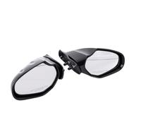 KIMISS Specchio Laterale Barca a Motore, Vetro Convesso ABS 130 Mm for