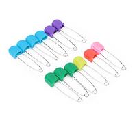 KIMISS Spille da Balia Colori Assortiti - Pannolini di Stoffa Resistenti e Spille da Cucito per Progetti Artigianali, Uso per Neonati e Adulti, Opzioni di Colore (#13)