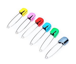 KIMISS Spille da Balia Colori Assortiti - Pannolini di Stoffa Resistenti e Spille da Cucito per Progetti Artigianali, Uso per Neonati e Adulti, Opzioni di Colore (#11)