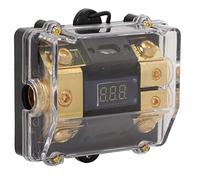 KIMISS Splitter Distributore di Terra per Cavo Audio per Auto Calibro 0/2, Fusibile Integrato, Uscita Ad Alta Corrente, Design Universale, Installazione Semplice