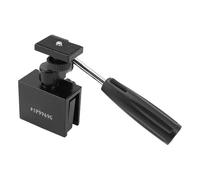 KIMISS Spotting Approppe Auto Finestra Montano Universale a 360 Gradi Morso di Veicolo Telescopio Regolabile per Fotografia Hirdwatching Caccia in Acciaio Inossidabile Abs Abs da 1/4