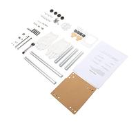 KIMISS Staffa per Case Aperto per Computer ITX - Split e in Lega di Alluminio Fai-da-te Migliore Dissipazione del Calore, Supporta Alimentatori ATX e Schede Madri ITX - Ideale per la Configurazione