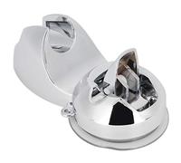 KIMISS Staffa per Soffione Doccia Portatile con Ventosa Regolabile in Altezza per Bagno - Staffa di Aspirazione Rimovibile Montata a Parete