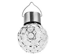 KIMISS Stampo in Silicone per Fiori Confezione da Solari da Appendere Pvc per Esterni Acciaio Inossidabile Impermeabile Lampada da Sospensione a LED Solare Luci da Cortile per