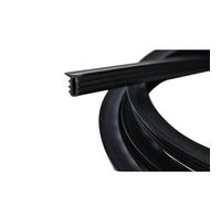 KIMISS Strisce di tenuta per parabrezza, striscia in gomma per portiera auto, cruscotto, bordi del parabrezza, strisce di tenuta antirumore, colore nero