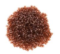 KIMISS Strumenti di Apicoltura di - 1000 Pezzi di Tazze di Alimentazione in Plastica Marrone per Allevare, Forniture Essenziali di Apicoltura
