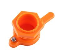 KIMISS Strumento di Imbottigliamento dell'estrattore di Apicoltura della Valvola a Rubinetto del - Valvola di Gate del Tocco di Ape in Plastica con Grande (Orange)