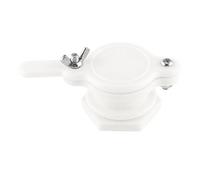 KIMISS Strumento di Imbottigliamento dell'estrattore di Apicoltura della Valvola a Rubinetto del - Valvola di Gate del Tocco di Ape in Plastica con Grande (White)