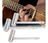 KIMISS Strumento di Regolazione del Truss Rod per Chitarra per Strumenti Musicali, Chiave a Brugola con estremità a Sfera in Argento da 7 Mm/8 Mm/6,35, Accessori per Liutaio (SILVER)