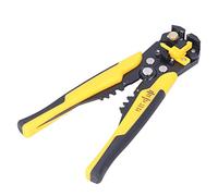 KIMISS Strumento Spelafili Autoregolante per Elettricista - Pinza Spelafili Multifunzione Automatica - Strumento di Crimpatura Universale per Cavo Elettrico 10-24 AWG