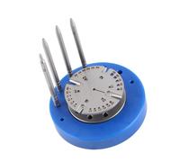KIMISS Supporto per Bilanciere per Movimento dell'Orologio Supporto per Bilanciere per Spirale Professionale per Orologio per Ruota per Orologiai e Morsetto per Movimento dell' e Strumenti e Kit