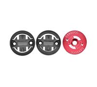 KIMISS Supporto per Cronometro con Staffa per Supporto per Computer da Bicicletta per Bici da Strada per per Computer da Bicicletta Ad Alte Prestazioni (Rosso)