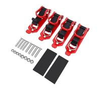 KIMISS Supporto per Pala per Portapacchi per Camion in Metallo Resistente con Cuscinetti in Gomma per Camion Fuoristrada