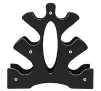 KIMISS Supporto per Rastrelliera per Manubri a 3 Livelli - Organizzatore per Riporre Pesi a Forma di Albero per Palestra di Casa - Attrezzatura per Esercizi Salvaspazio