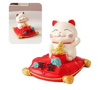 KIMISS Supporto per Smartphone Lucky Cat - Simpatico Supporto per Telefono Vivavoce per Cruscotto dell'auto, Ufficio a Casa e Desktop, Compatibile con la Maggior Parte dei Dispositivi Mobili