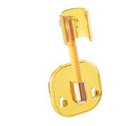 KIMISS Supporto per Soffione Doccia Regolabile e Durevole - Staffa per Soffione Doccia con Design a Ventosa per il Bagno (YELLOW)