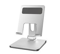 KIMISS Supporto per Tablet Regolabile per la Casa - Lega di Alluminio Pieghevole con Design Antiscivolo, Compatibile con e Tablet