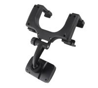 KIMISS Supporto per telefono auto, supporto per telefono universale per specchietto retrovisore per auto per GPS Smartphone （Nero）