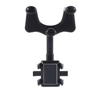 KIMISS Supporto per Telefono da Auto per Specchietto Retrovisore - Supporto per Telefono Cellulare Regolabile per Qualsiasi Veicolo, Compatibile con e, per la Navigazione a Mani Libere