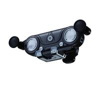 KIMISS Supporto per Telefono per Bocchetta di Ventilazione dell'auto - Supporto a gravità Universale per & - Rotazione a 360°, Stabile per Tutti i Veicoli (BLACK)