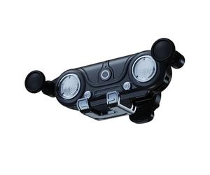 KIMISS Supporto per Telefono per Bocchetta di Ventilazione dell'auto - Supporto a gravità Universale per & - Rotazione a 360°, Stabile per Tutti i Veicoli (BLACK)