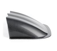 KIMISS Supporto Universale per Manometro per Auto - Staffa di Montaggio per Misuratore da Cruscotto a 3 Fori con Supporto per Cruscotto Triplo da 2 Pollici - Design in Plastica ABS (Modello in Fibra