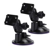 KIMISS Supporto Universale per Navigatore GPS e Registratore di Guida HD H3041 da 65mm - Bracket a Ventosa per Auto con Teste a Articolazioni