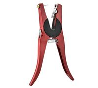 KIMISS Tag del Bestiame Universale per Tag Pistano di Bestiame per Plier Utensile per il per la Fattoria di Capra di Capretto Rossa