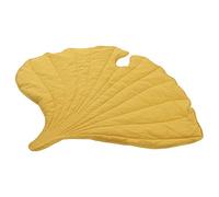 KIMISS Tappeto a Forma di Foglia per Bambini | MACCHIO MUSTRA E COMEFITO MULTIPURPURICO | Batton Baby Play Tappetino per la Decorazione della Camera (YELLOW)