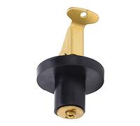 KIMISS Tappo a Scatto in Ottone, Tappo di Scarico a Compressione 19mm Tipo di Vite in Ottone Guarnizione in Gomma Accessori Nautici per Barca Yacht(Diametro 7/8in)(1/2 inch (2974B))