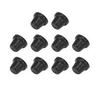 KIMISS Tappo a Vite per Spurgo Freni, 10 Pezzi Copri Capezzoli di Spurgo Tappo per Raccordo Grasso in Gomma Tappo per Spurgo Freni Nero per Auto Motor Bikes Machines