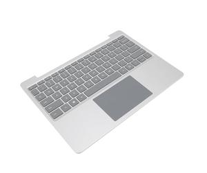 KIMISS Tastiera Touchpad per Laptop per Go 1943 - Layout Qwerty Sostitutivo OEM, Design in Metallo Durevole Laptop da 12,4 Pollici