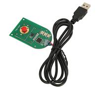 KIMISS Tastiera Trackpoint 1M Puntatore a Cupola Morbida con Cappuccio Rosso Staccabile Sostitutivo per Laptop - Ideale per Designer e Ingegneri